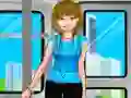 Igra Barbie On The Train spletu