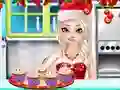 Igra Frozen Christmas Cupcake Maker spletu