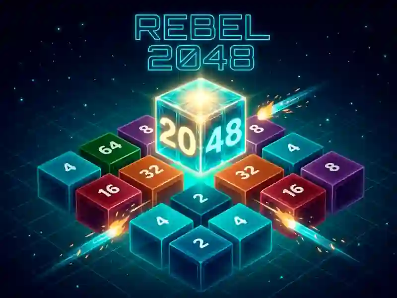 Igra Rebel 2048 spletu