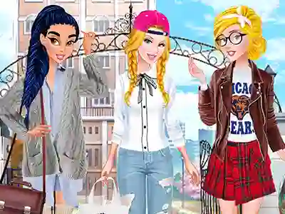 Igra Princesses: Back to School Collection spletu