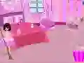 Igra Pink Room Clean Up spletu
