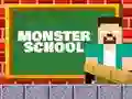 Igra Monster School: Roller Coaster & Parkour spletu