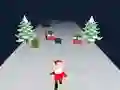 Igra 3D Santa Run spletu
