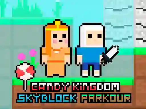 Igra Candy Kingdom Skyblock Parkour spletu