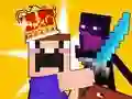 Igra Noob vs Pro Castle Defence spletu