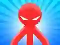 Igra Red Stickman vs Monster School spletu