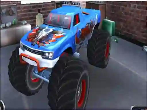 Igra Monster Truck Stunt Adventure spletu