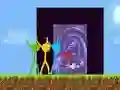 Igra Stickman Parkour Skyland spletu