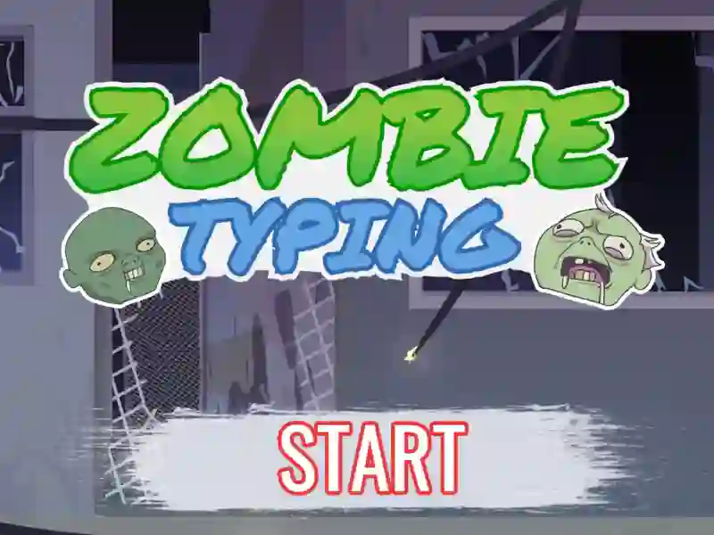 Igra Zombie Typing spletu