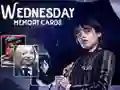 Igra Wednesday Memory Cards spletu