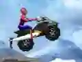 Igra Spiderman Snow Scooter spletu