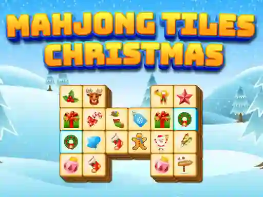 Igra Mahjong Tiles Christmas spletu