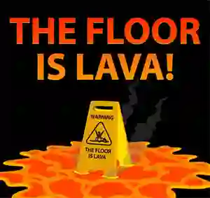 Igra The Floor is Lava spletu