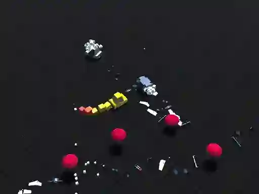 Igra Pixel Car vs Cops 2020 spletu