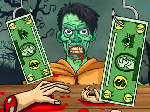 Igra Handless Millionaire zombie food spletu