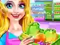 Igra Supermarket Girl Cleanup spletu