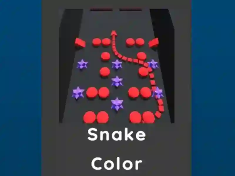 Igra Snake Color spletu