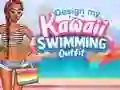 Igra Design My Kawaii Swimming Outfit spletu
