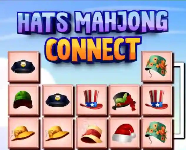 Igra Hats Mahjong Connect spletu