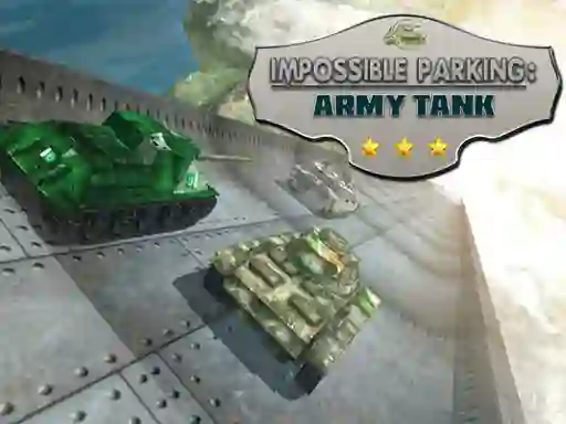Igra Impossible Parking: Army Tank spletu