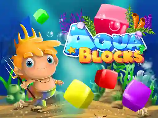 Igra Aqua blocks spletu