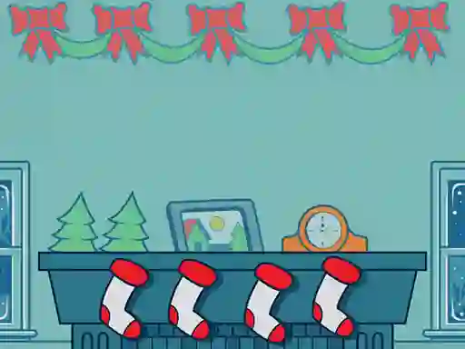 Igra Christmas Stockings Memory spletu