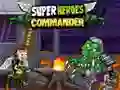 Igra Super Heroes Commander spletu