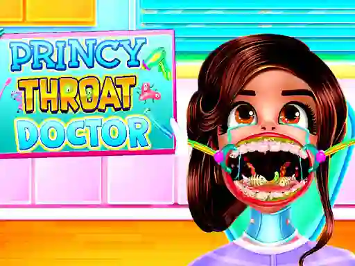 Igra Princy Throat Doctor spletu