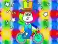 Igra Coloring Book: Monkey Rides Unicycle spletu