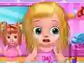 Igra Babysitter Kids Hair Salon spletu