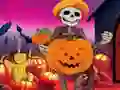 Igra Pumpkin Skeleton Pair Escape spletu