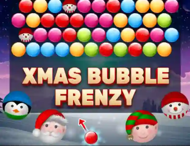 Igra Xmas Bubble Frenzy spletu