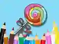 Igra Coloring Book: Lollipop spletu
