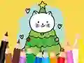 Igra Coloring Book: Cats And Christmas Tree spletu
