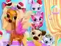 Igra Pets Grooming Bubble Party spletu