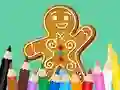 Igra Coloring Book: Gingerbreads spletu