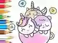 Igra Coloring Book: A Cup Of Unicorn spletu