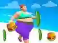 Igra Muscle Girl Calorie Run spletu