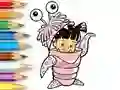 Igra Coloring Book: Monster Costume Girl spletu