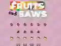 Igra Fruits and Saws spletu