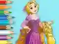 Igra Coloring Book: Princess Rapunzel spletu