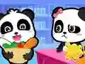 Igra Jigsaw Puzzle: Baby Panda Supermarket spletu