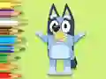 Igra Coloring Book: Happy Bluey spletu