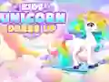 Igra Kids Unicorn Dress Up spletu