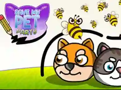 Igra Save My Pet Party spletu