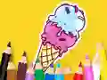 Igra Coloring Book: Cool Ice Cream spletu
