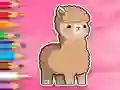 Igra Coloring Book: Cute Alpaca spletu