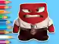 Igra Coloring Book: Inside Out Angry spletu