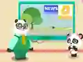 Igra Baby Panda Hurricane Safety spletu