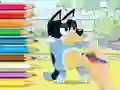 Igra Coloring Book: Bluey And Bingo spletu